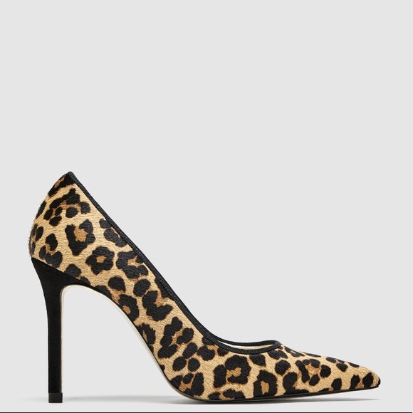 Zara Leopard Heels - Picture 2 of 7